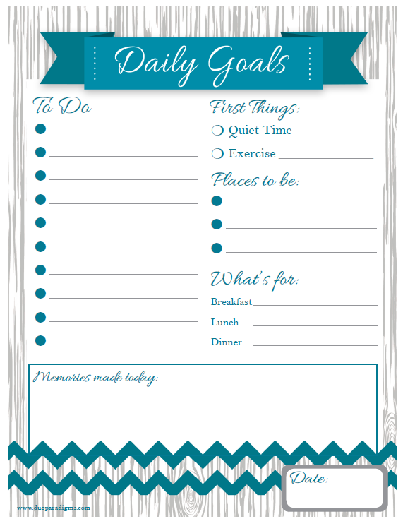 daily_goals_printable